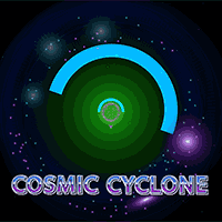 Cosmic Cyclone Game Logo